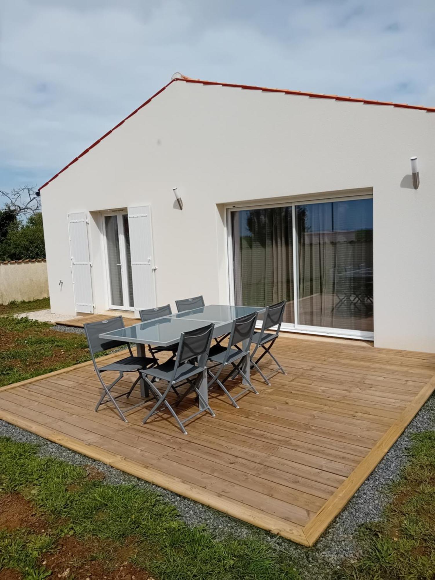Nidbleu17 Maison Neuve 6 Personnes Ocean Et Campagne Port-des-Barques Extérieur photo